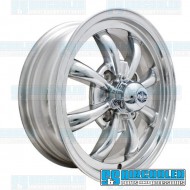 Wheel, GT-8, 8 Spoke, 15x5.5, 4x130 Pattern, Polished Wheel, GT-8, 8 Spoke, 15x5.5, 4x130 Pattern, Polished