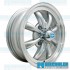 Wheel, GT-8, 8 Spoke, 15x5.5, 4x130 Pattern, Silver w/Polished Lip