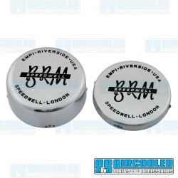Center Cap, BRM, Tall, Polished Center Cap, BRM, Tall, Polished
