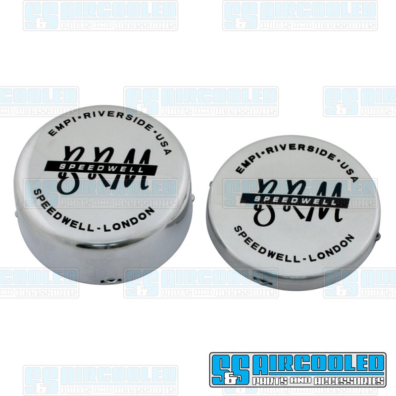 EMPI VW Center Cap, BRM, Tall, Polished, 00-9704-0