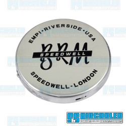 Center Cap, BRM, Low Profile, Polished Center Cap, BRM, Low Profile, Polished