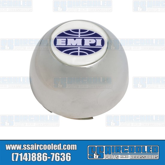 EMPI VW Center Cap, Torque Star/Dish w/Logo, Chrome, 00-9720-0 EMPI VW Center Cap, Torque Star/Dish w/Logo, Chrome, 00-9720-0