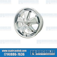 Wheel, Porsche 911 Alloy, 17x7, 5x130 Pattern, Chrome Wheel, Porsche 911 Alloy, 17x7, 5x130 Pattern, Chrome