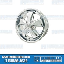 Wheel, Porsche 911 Alloy, 17x7, 5x130 Pattern, Chrome Wheel, Porsche 911 Alloy, 17x7, 5x130 Pattern, Chrome