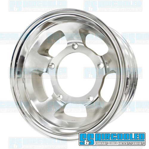 Wheel, 15x6.5, 5x205 Pattern, Machine Finish