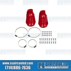 Axle Boot Kit, Swing Axle, Left and Right, Red Axle Boot Kit, Swing Axle, Left and Right, Red