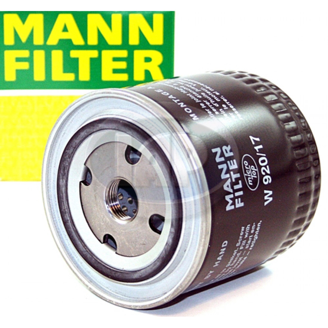 Mann Oil Filter, Stock, VW Bus, Vanagon