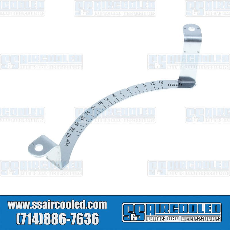 VW Crankshaft Pulley Timing Scale, Metal, 021119249E VW Crankshaft Pulley Timing Scale, Metal, 021119249E