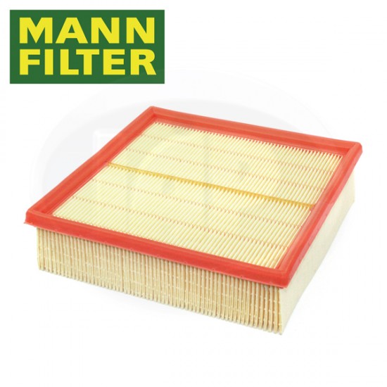 Mann Filter VW Air Filter Element, Stock, Square, Paper, 021129620