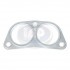 Exhaust Gasket, Muffler to Header, Stock, Metal