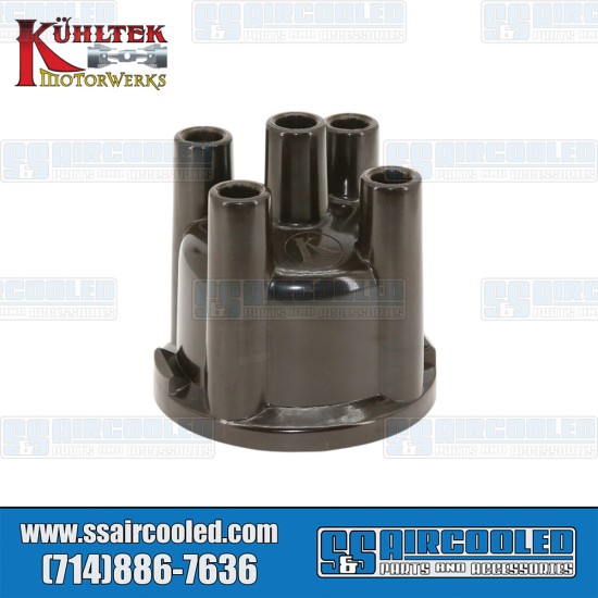 Kuhltek Distributor Cap, 009 & 034, Dark Brown Bakelite, 03010KTK Kuhltek Distributor Cap, 009 & 034, Dark Brown Bakelite, 03010KTK