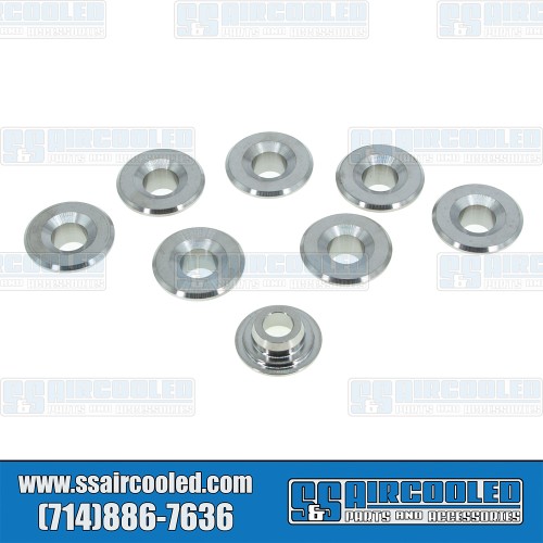 Valve Spring Retainers, Single or Dual Springs, Titanium Valve Spring Retainers, Single or Dual Springs, Titanium