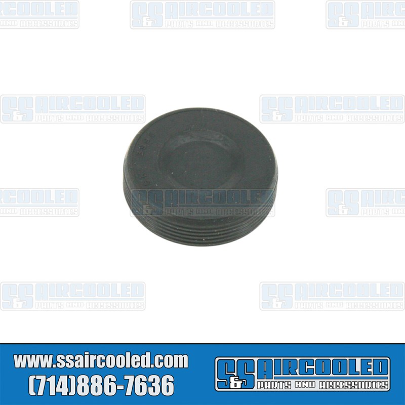  VW Camshaft Plug, Rubber, 12-1600cc, Non Grooved Case, 040101157