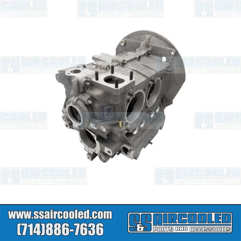 Motorav VW Engine Case, 85.5mm Bore, 8mm Studs, Magnesium, 043101025, VW Bug, Super Beetle, Ghia, Bus, Type 3, Thing Motorav VW Engine Case, 85.5mm Bore, 8mm Studs, Magnesium, 043101025, VW Bug, Super Beetle, Ghia, Bus, Type 3, Thing