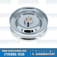 Alternator/Generator Pulley, 12 Volt, Chrome Alternator/Generator Pulley, 12 Volt, Chrome