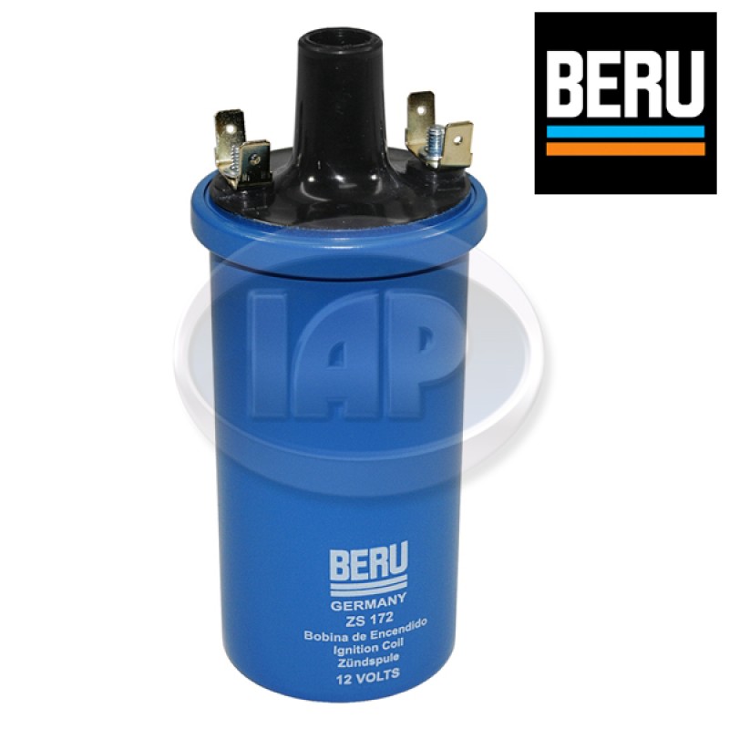 VW Ignition Coil, 12 Volt, Stock Replacement, Blue, 043905115C VW Ignition Coil, 12 Volt, Stock Replacement, Blue, 043905115C