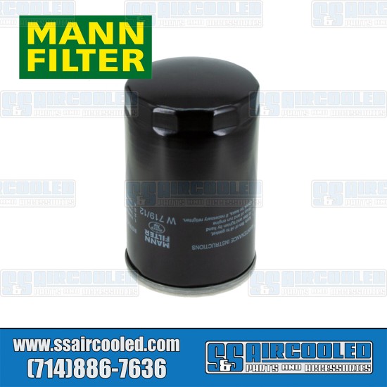 Mann Filter VW Oil Filter, Stock, 070115561