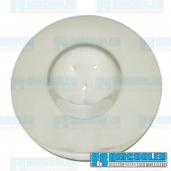 Hub Cap, 4-Lug, Nipple Style w/Holes for Center Cap, Chrome Hub Cap, 4-Lug, Nipple Style w/Holes for Center Cap, Chrome