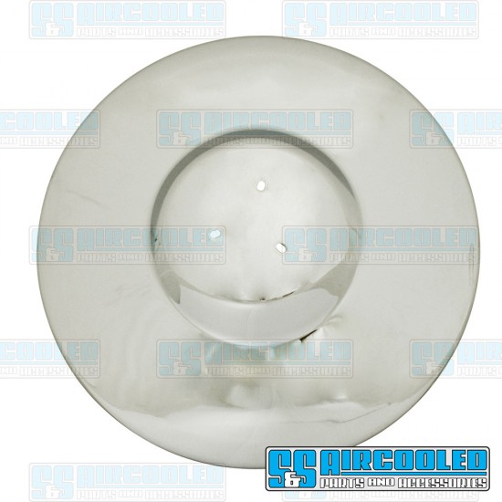 EMPI VW Hub Cap, 5-Lug, Nipple Style w/Holes for Center Cap, Chrome, 10-1057-B EMPI VW Hub Cap, 5-Lug, Nipple Style w/Holes for Center Cap, Chrome, 10-1057-B