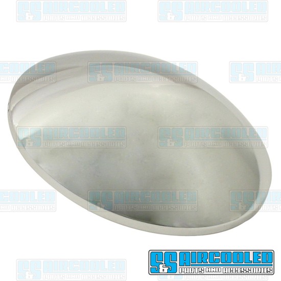  VW Hub Cap, 5-Lug Wheel, Smooth, 10-1061-B