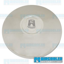 Hub Cap, 5-Lug w/Wolfsburg Logo, Chrome Hub Cap, 5-Lug w/Wolfsburg Logo, Chrome