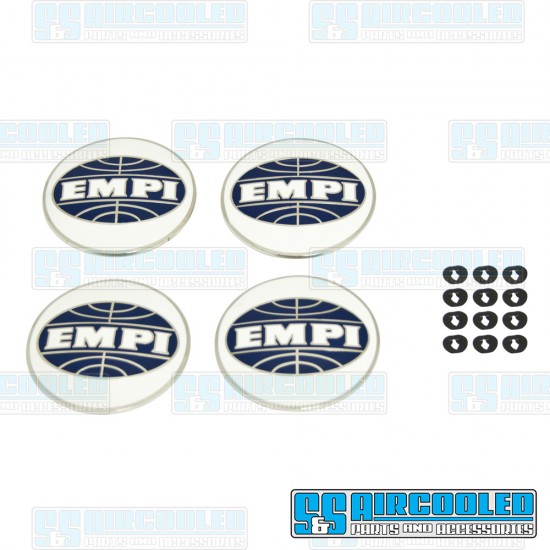 EMPI VW Center Cap, 3-Prong w/EMPI Logo for Hub Cap, 10-1077-0