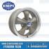 Wheel, Torque Star II, 15x6, 5x130 Pattern, Bronze w/Matte Silver Lip