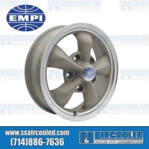 Wheel, Torque Star II, 15x4.5, 5x130 Pattern, Bronze w/Matte Silver Lip Wheel, Torque Star II, 15x4.5, 5x130 Pattern, Bronze w/Matte Silver Lip