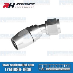 -6AN 30° Swivel Style Female Hose End, Silver -6AN 30° Swivel Style Female Hose End, Silver