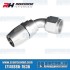 -6AN 60° Swivel Style Female Hose End, Silver