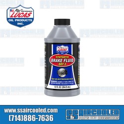 Brake Fluid, DOT3 Synthetic, 12oz Brake Fluid, DOT3 Synthetic, 12oz