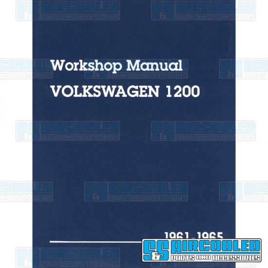 Bentley Publishing VW Repair Manual, Bug & Karmann Ghia 1961-1965, 11-0601-0