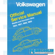 Repair Manual, Bug & Karmann Ghia 1966-1969