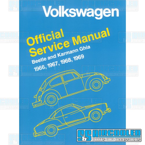 Repair Manual, Bug & Karmann Ghia 1966-1969