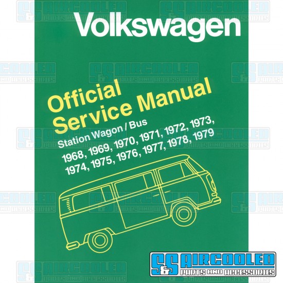 Bentley Publishing VW Repair Manual, Bus 1968-1979, AC000919