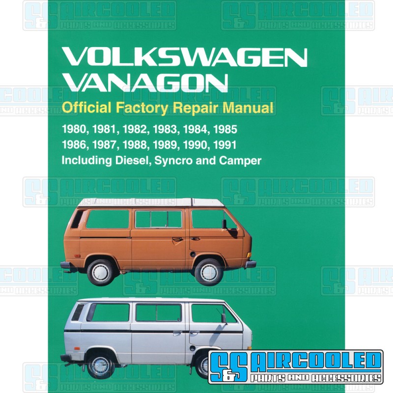 Bentley Publishing VW Repair Manual, Vanagon 1980-1991, 11-0975-0 Bentley Publishing VW Repair Manual, Vanagon 1980-1991, 11-0975-0