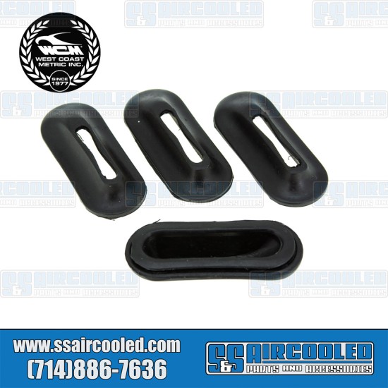 West Coast Metric VW Bumper Bracket Seal, Bumper Bracket to Body, Front & Rear, Left & Right, 111-197A