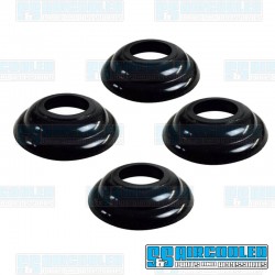 Door Handle/Window Winder Buffers, Left & Right, Black