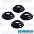 Door Handle/Window Winder Buffers, Left & Right, Black