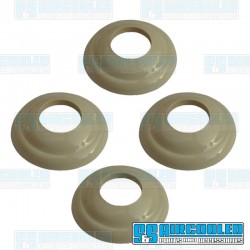 Door Handle/Window Winder Buffers, Left & Right, Ivory