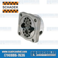 Oil Pump, 30mm Gears, 8mm Studs, Flat Camshaft, Aluminum