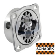 Oil Pump, 21mm Gears, 8mm Studs, Flat Camshaft, Aluminum Oil Pump, 21mm Gears, 8mm Studs, Flat Camshaft, Aluminum