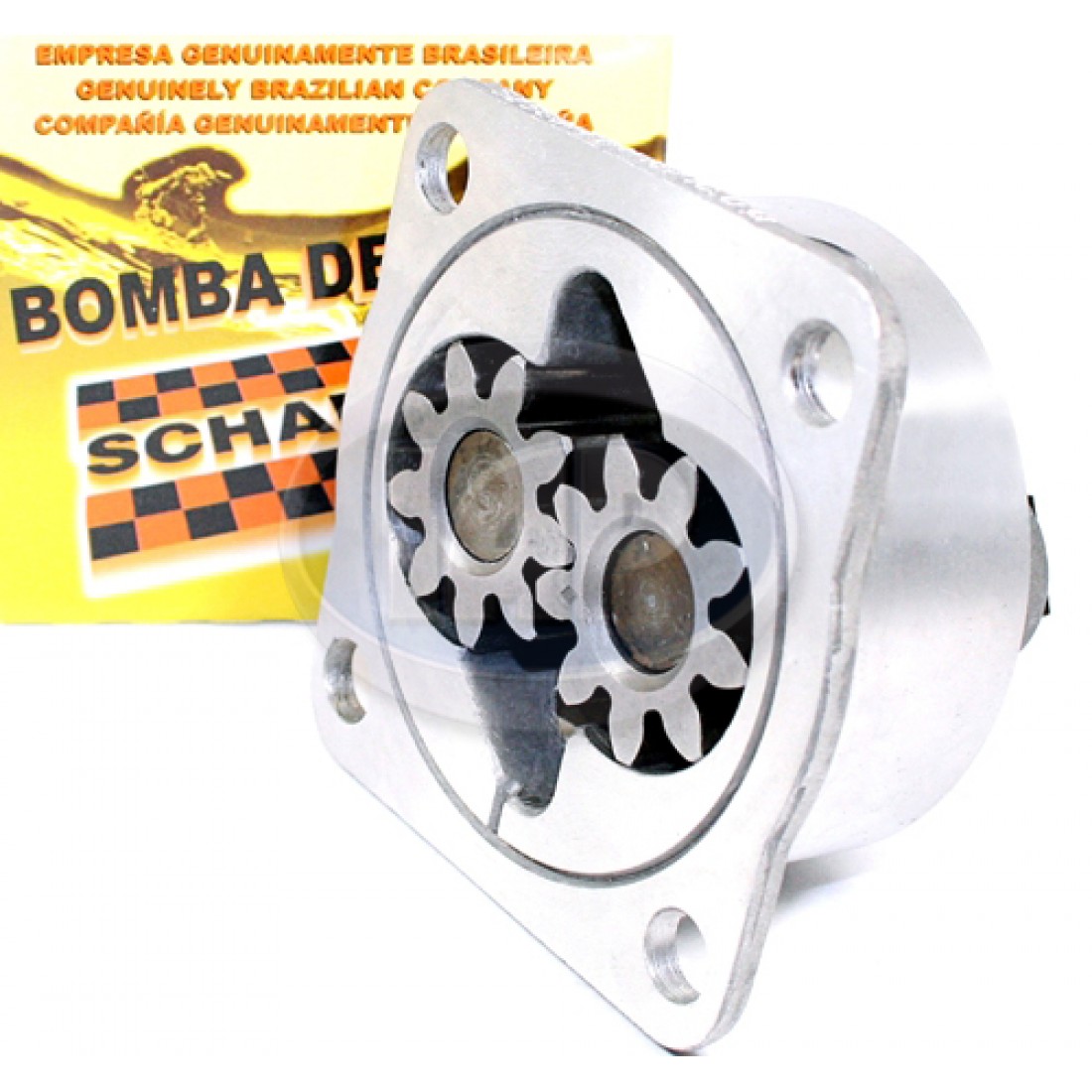 Schadek Oil Pump, 111115107BK, 26mm Gears, 8mm Studs, Dished Camshaft