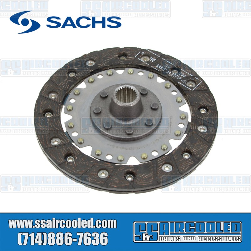 Sachs VW Clutch Disc, 180mm, Rigid Center, 111141031EBR Sachs VW Clutch Disc, 180mm, Rigid Center, 111141031EBR