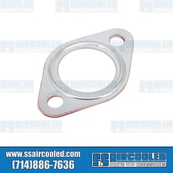 Exhaust Gasket, Exhaust to Cylinder Head, Stock, Metal/Fiber Exhaust Gasket, Exhaust to Cylinder Head, Stock, Metal/Fiber