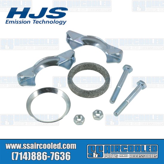 HJS VW Exhaust Clamp Kit, 12-1600cc, High Quality, Stock, 111298051
