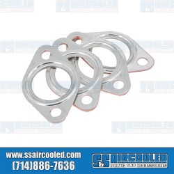 Exhaust Gaskets, Exhaust to Cylinder Head, Stock, Metal/Fiber Exhaust Gaskets, Exhaust to Cylinder Head, Stock, Metal/Fiber
