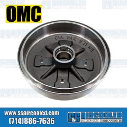 Front Left or Right Brake Drum, 4x130mm