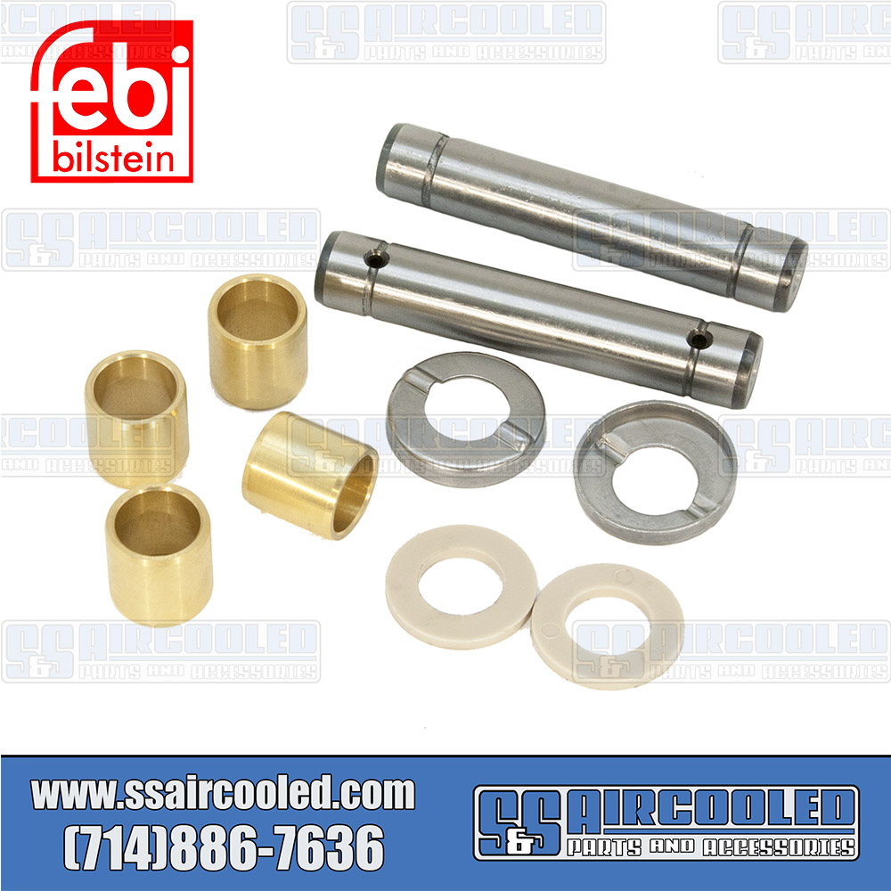Febi Bilstein King Pin Rebuild Kit, 111498021, Left & Right, VW Bug and