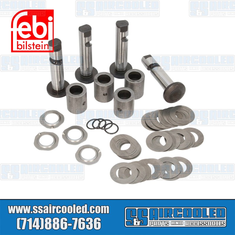 Febi Bilstein VW Link Pin Rebuild Kit, Left & Right, 111498051A, VW Bug, Ghia Febi Bilstein VW Link Pin Rebuild Kit, Left & Right, 111498051A, VW Bug, Ghia